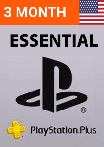 3 Month PSN Plus Essential Subscription (USA)