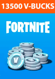 Fortnite 13500 V-Bucks Gift Card