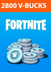 Fortnite 2800 V-Bucks Gift Card