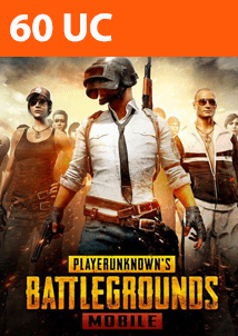 PUBG Mobile 60 UC (Unknown Cash) Gift Card
