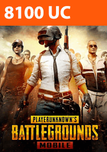 PUBG Mobile 8100 UC (Unknown Cash) Gift Card